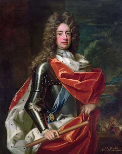 Porträt von John Churchill (1650-1722), 1. Herzog von Marlborough von Godfrey Kneller